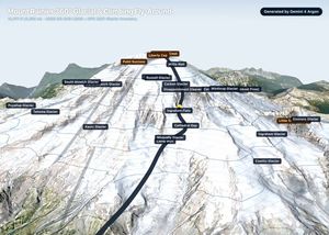 Prompt de Recorrido Aéreo Interactivo en 3D del Monte Rainier - 1