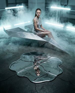 Origami Dreams Cyber Ayna Prompt - 2