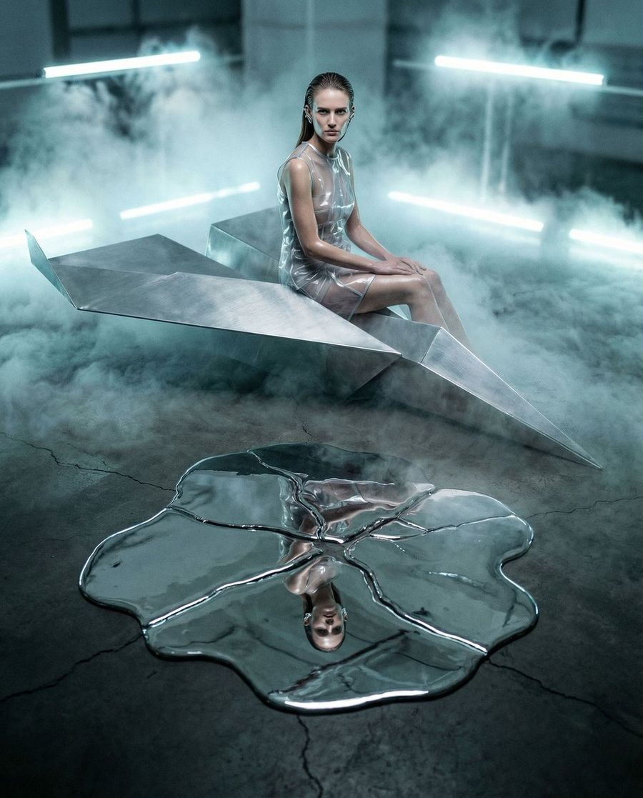 Origami Dreams Cyber Mirror Prompt