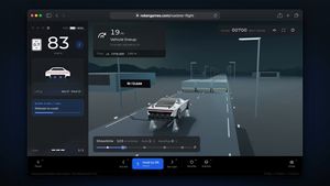 Juego de conducción del Roadster con Three.js
