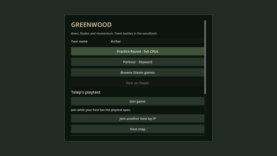 Juego de Arqueros FPS Medieval