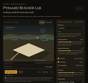 Juego Pyramid Builder Lab