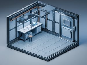 Prompt de Cámara Sci-Fi en Blender - 2