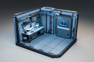 Prompt de Cámara Sci-Fi en Blender - 1