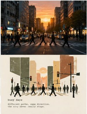 Prompt para Pôster Editorial de Arte Cinematográfica Premium - 1