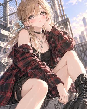 Prompt de Outfit Streetwear de Tartán para GPT Image 2 - 1