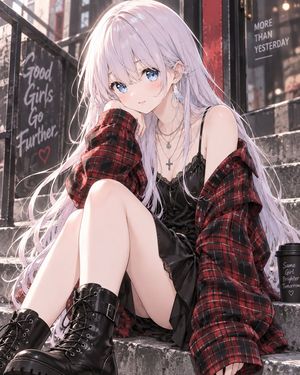 Prompt de Outfit Streetwear de Tartán para GPT Image 2 - 2