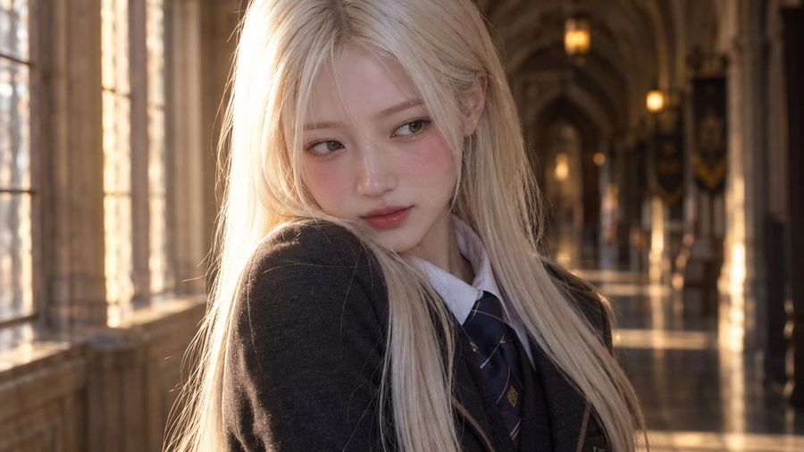Portrait de femme Draco Malefoy Serpentard