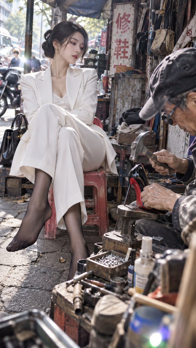La haute couture rencontre le réalisme urbain