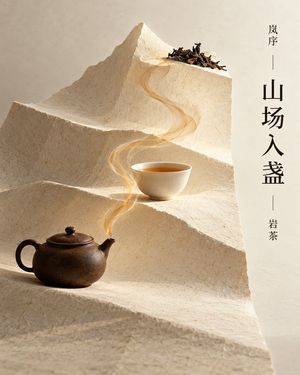 Oriental Tea Commercial Poster Design - 1