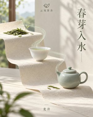 Oriental Tea Commercial Poster Design - 4