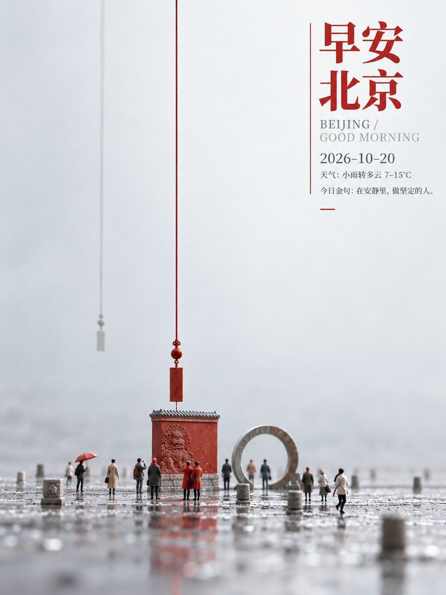 Hangzhou Good Morning Miniature Tea Scene