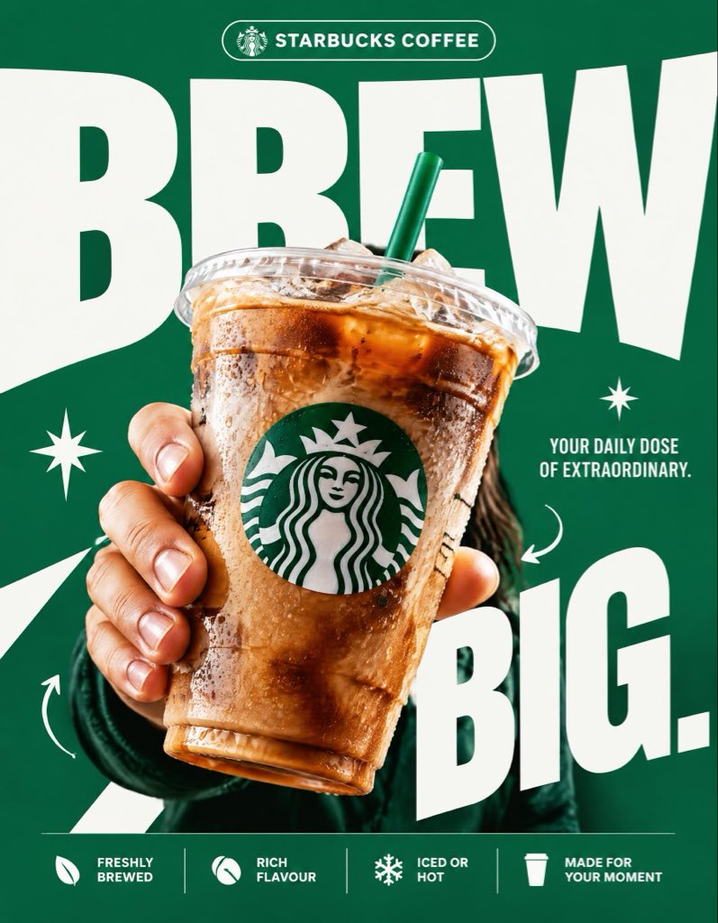 Starbucks: Великий рекламний постер