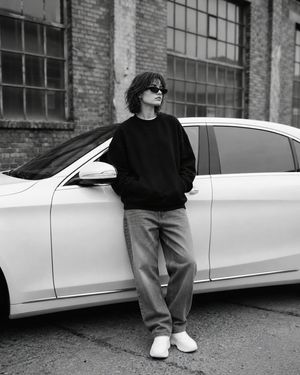黑白時尚編輯照：汽車主題 - 3
