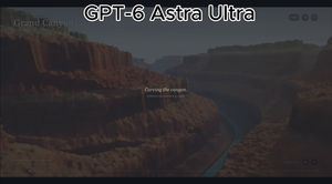 GPT-6 Astra створює кінотеатральний політ дрона над Великим Каньйоном у HTML