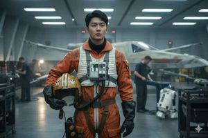 Промпт для створення кінокадрів у стилі Rogue One