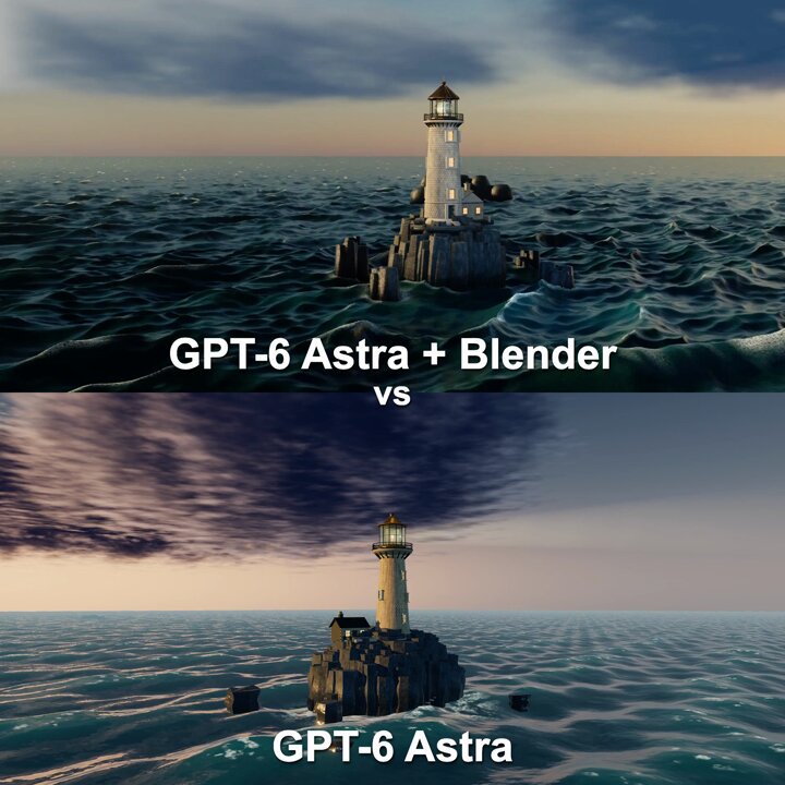 등대 챌린지: Astra vs Blender