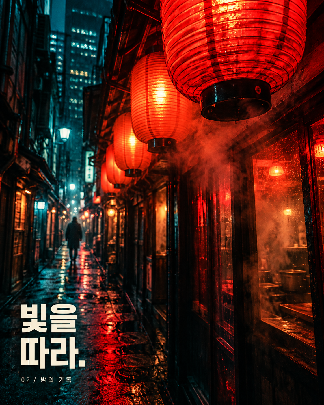 빛을 따라: 등불이 켜진 도쿄 골목