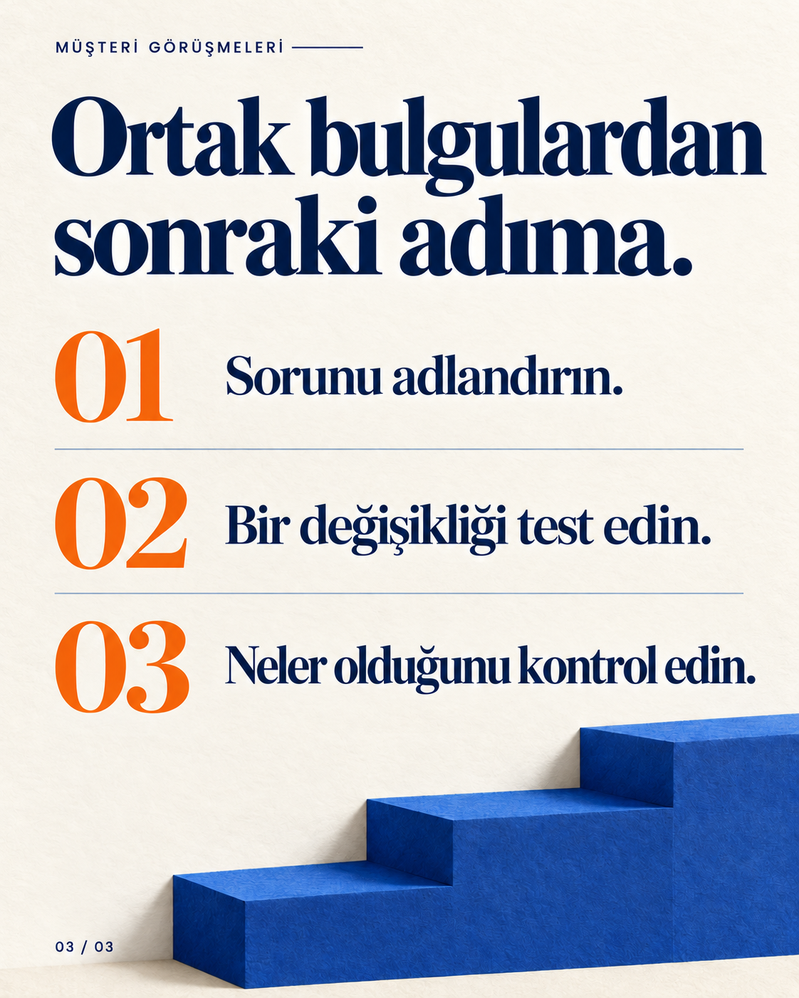 Dönen sayfa: Bir deseni bir sonraki adıma dönüştürün.