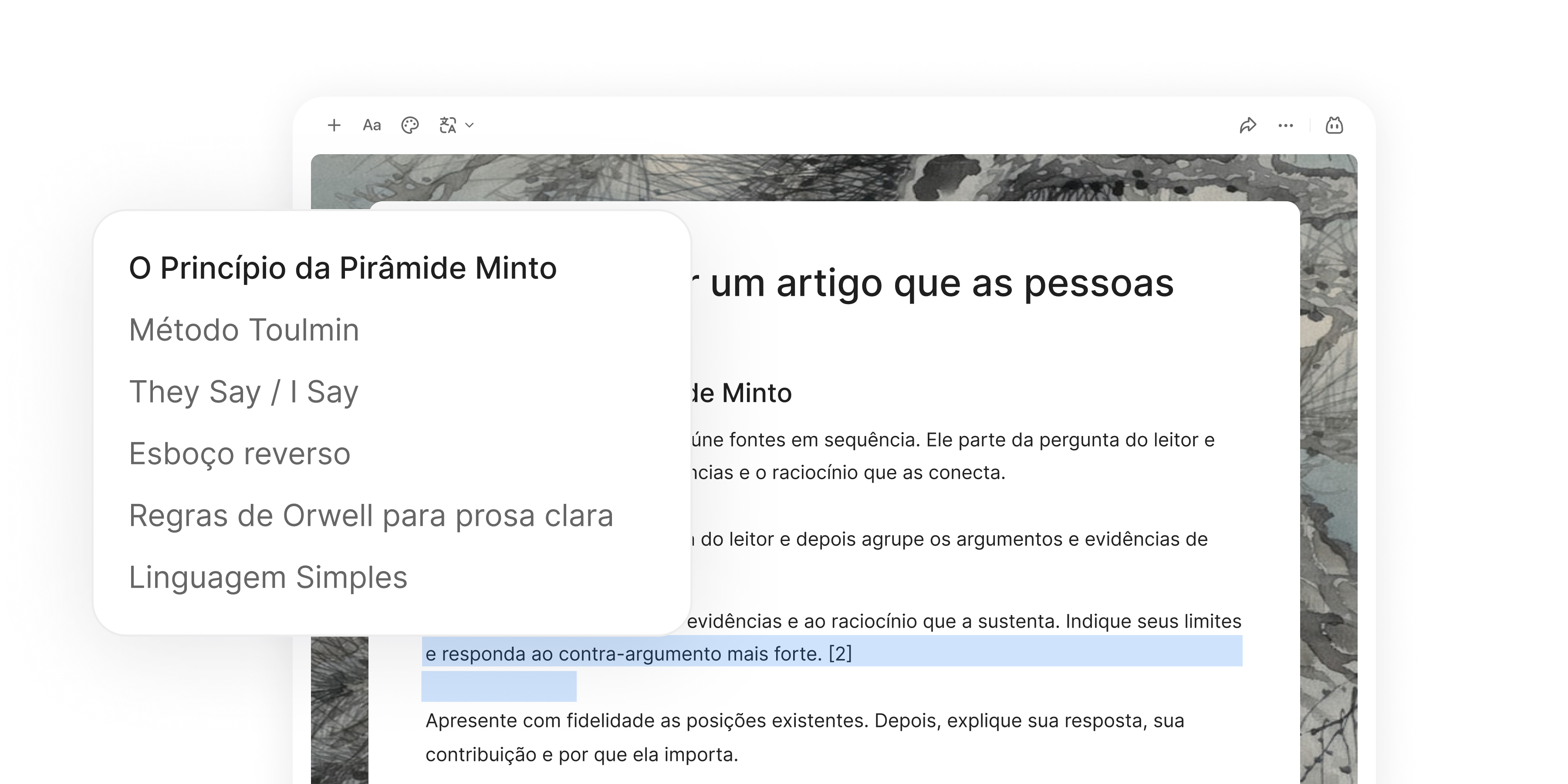 Forma — Páginas da web, vídeos, podcasts, notas e conversas de IA coletadas e salvas juntas em um espaço de trabalho do YouMind