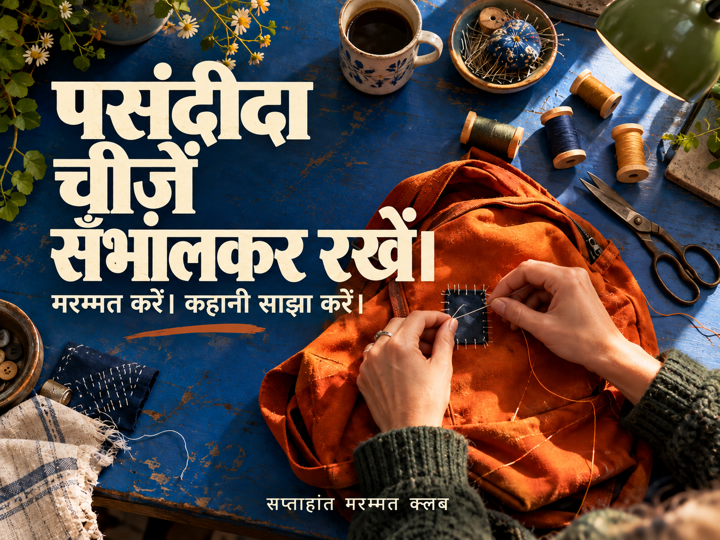 बातचीत शुरू करने के लिए एक दृश्य