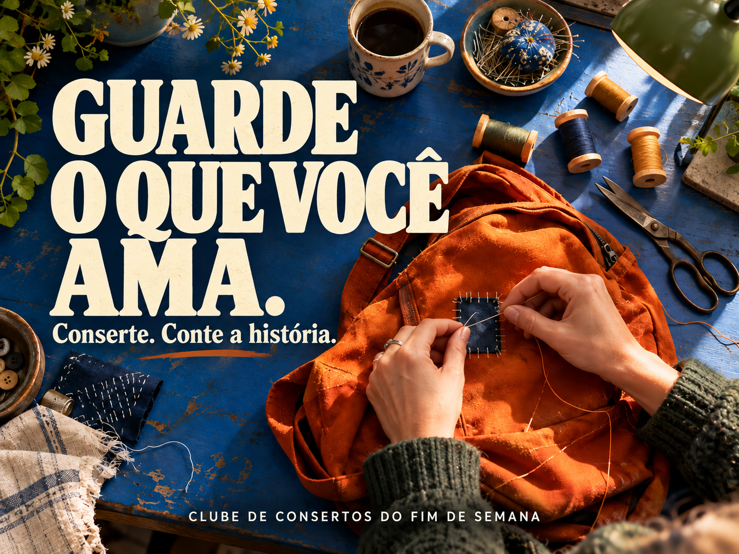 Um recurso visual para iniciar a conversa.