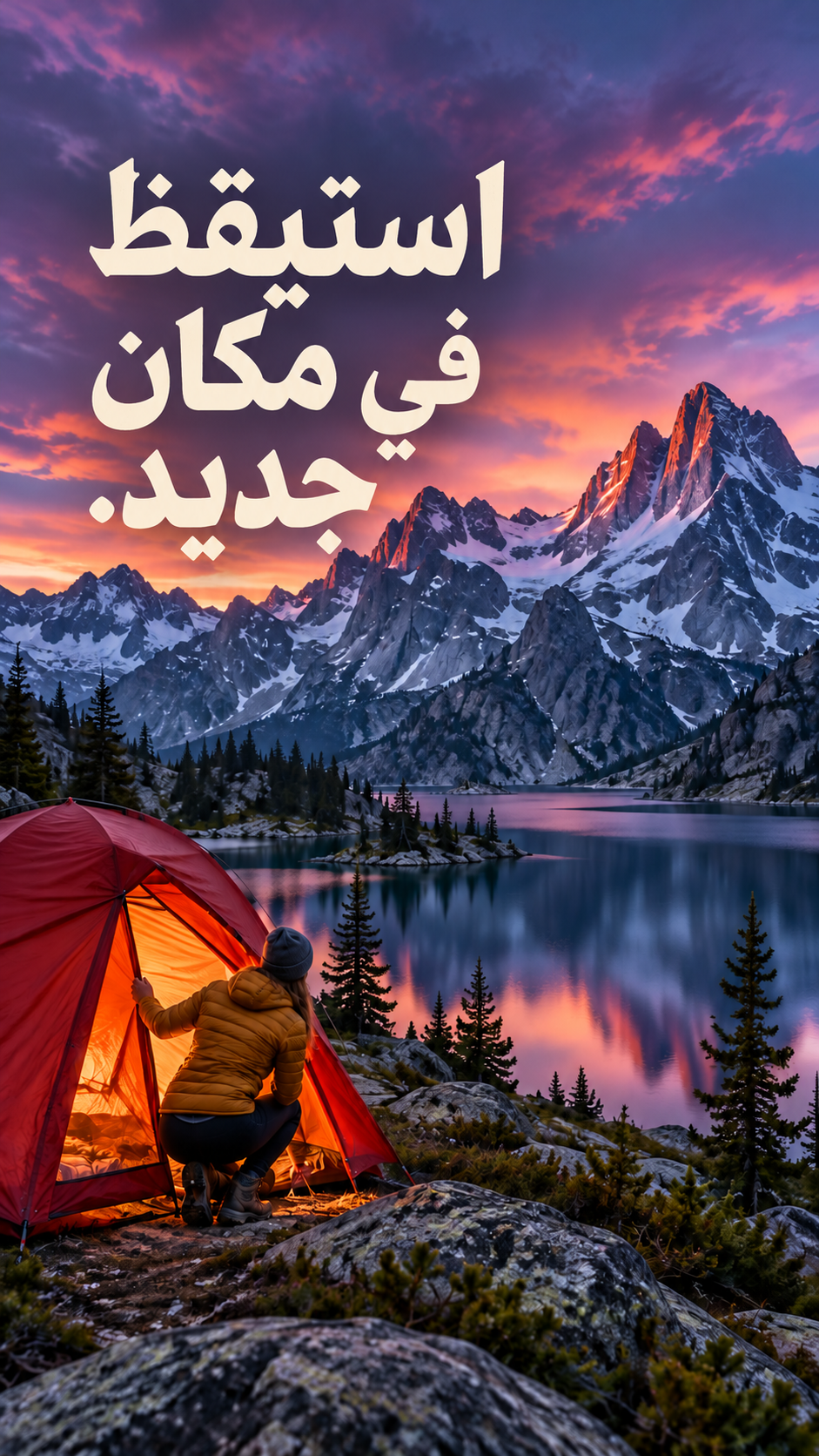 استيقظ في مكان جديد