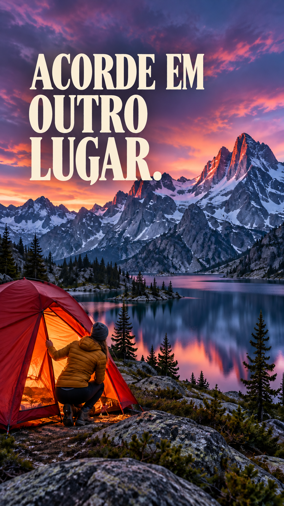 Acorde em um lugar novo