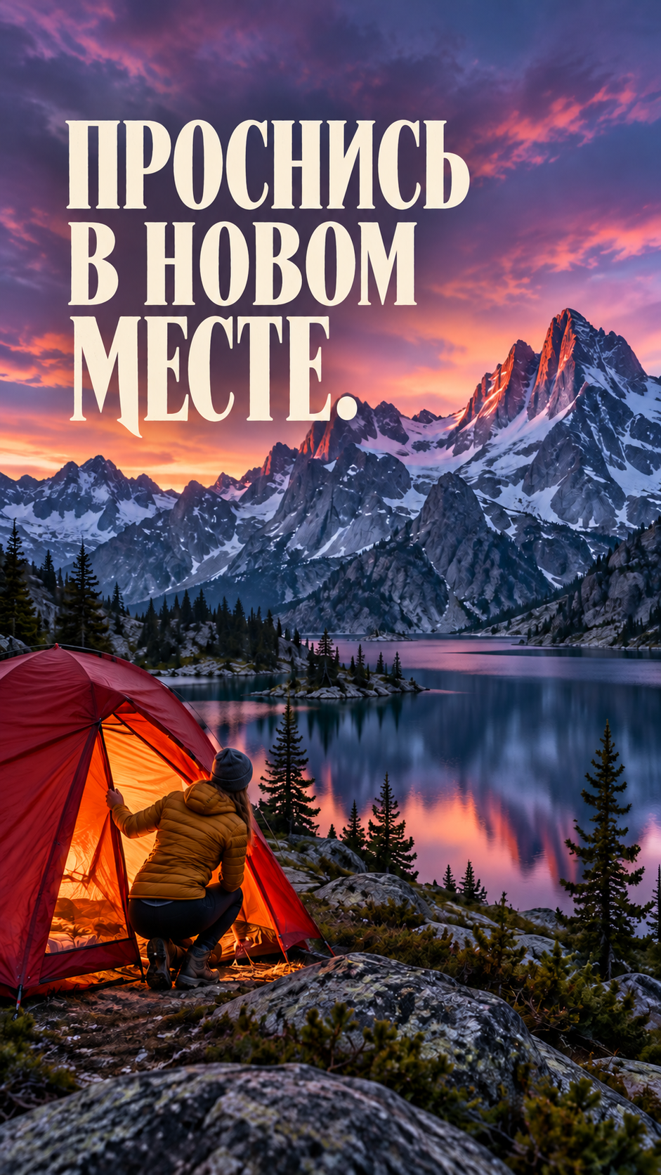 Проснитесь в новом месте