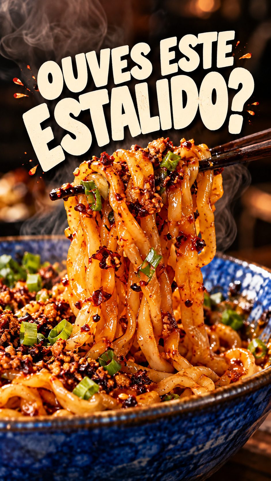 Uma receita que dá quase para ouvir