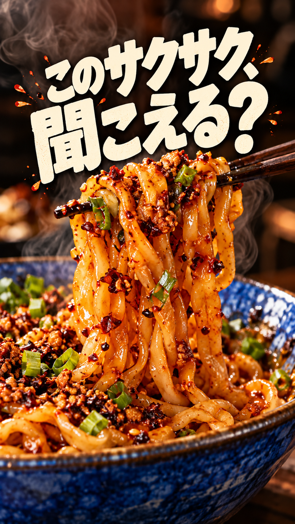 音まで聞こえてきそうなレシピ