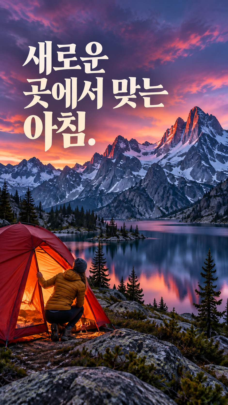 새로운 곳에서 맞는 아침