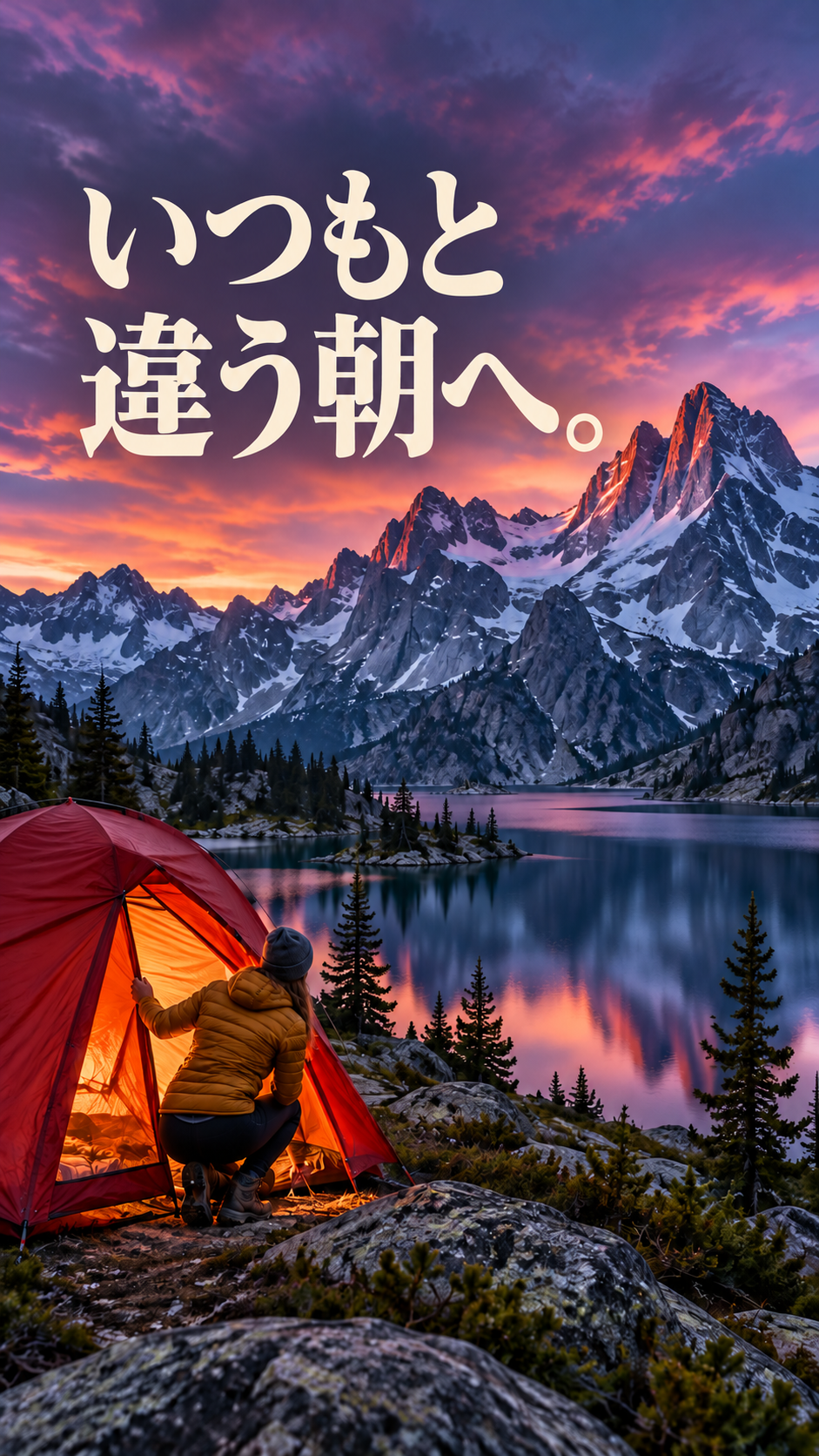 初めての場所で目覚める
