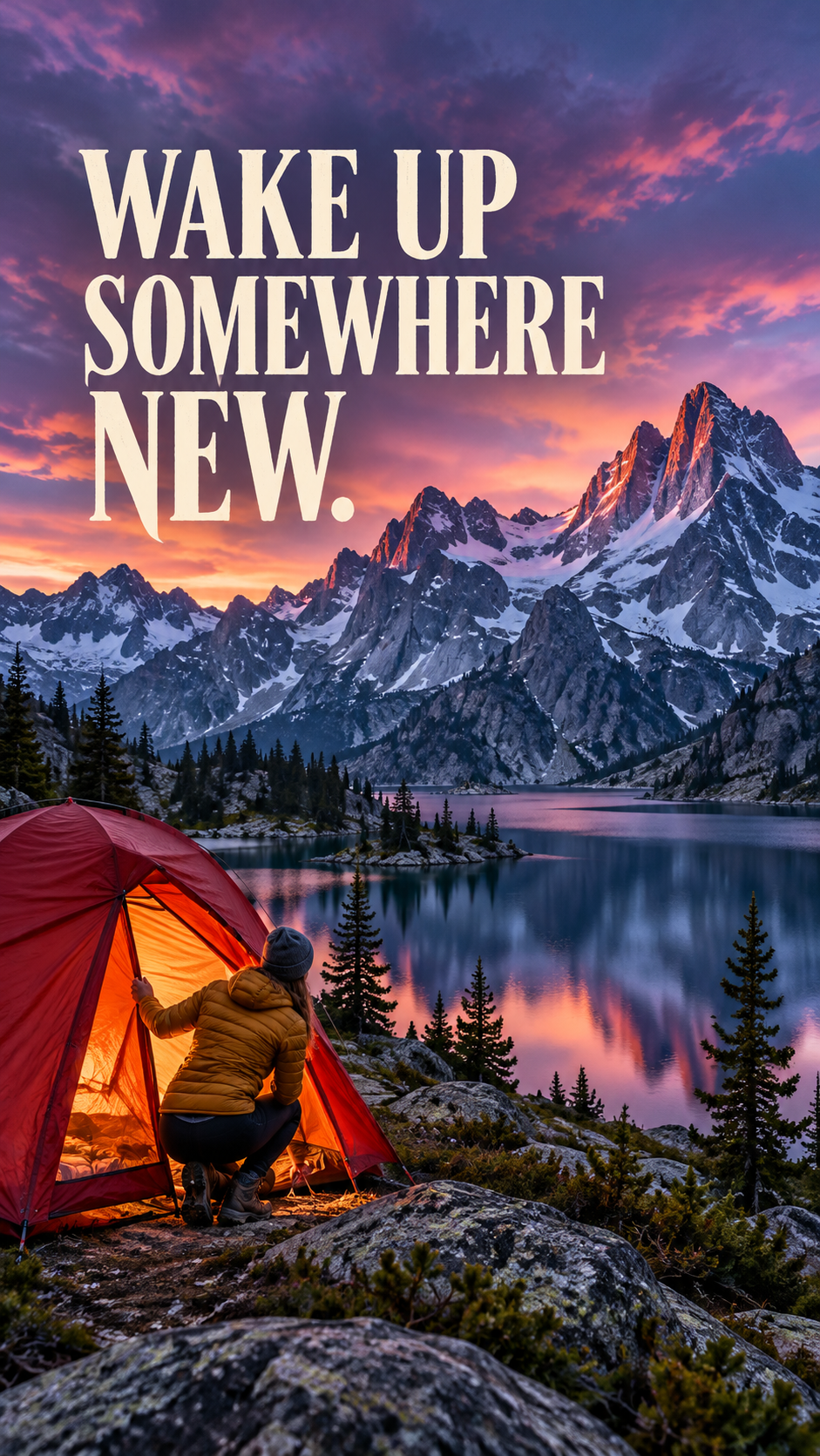 Wake up somewhere new