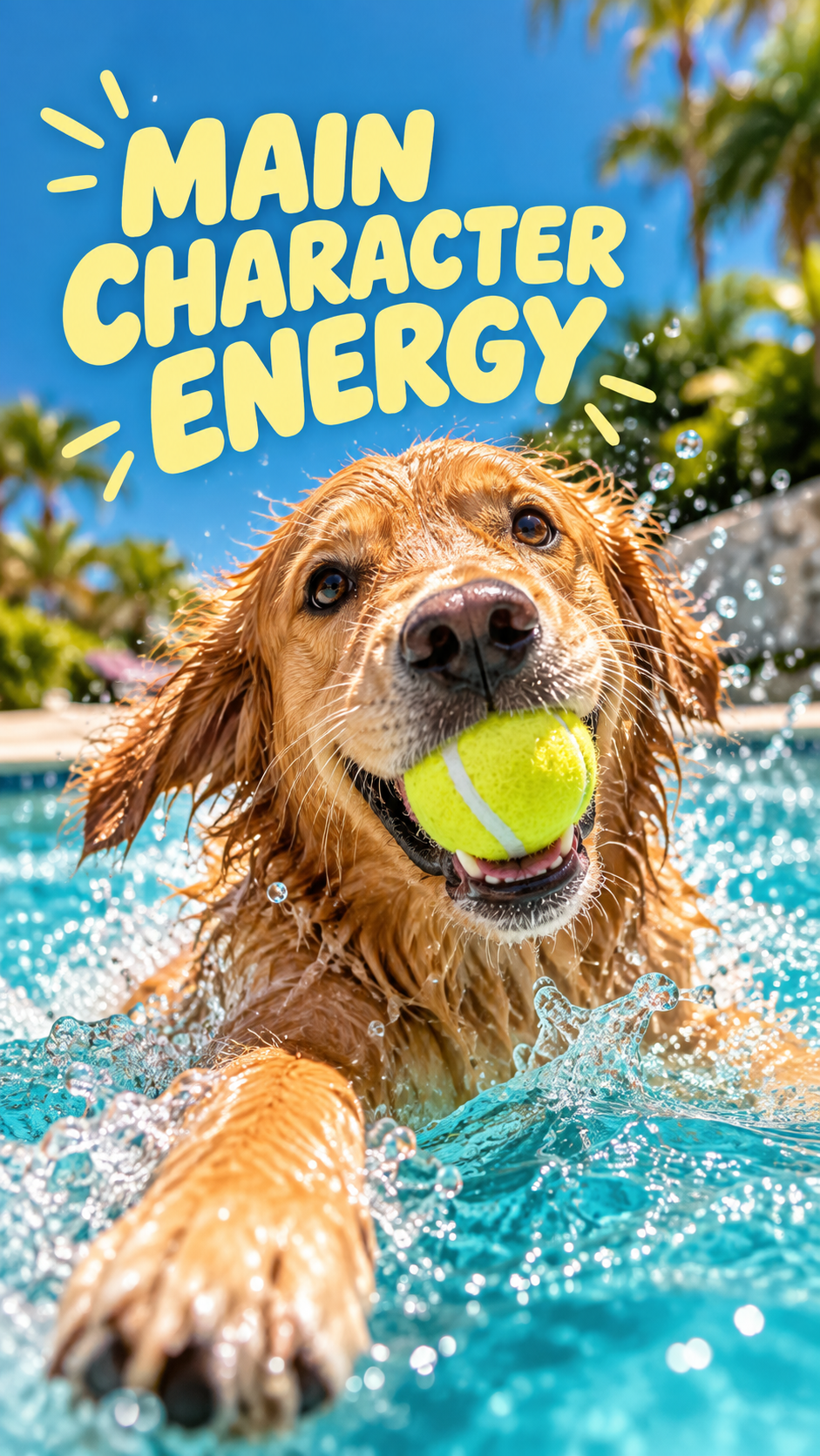 Let your pet steal the scene