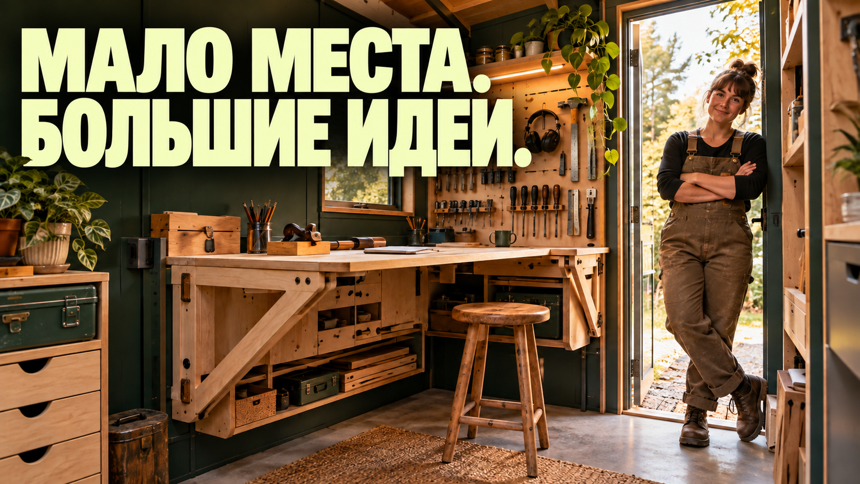 Большие идеи для маленькой мастерской