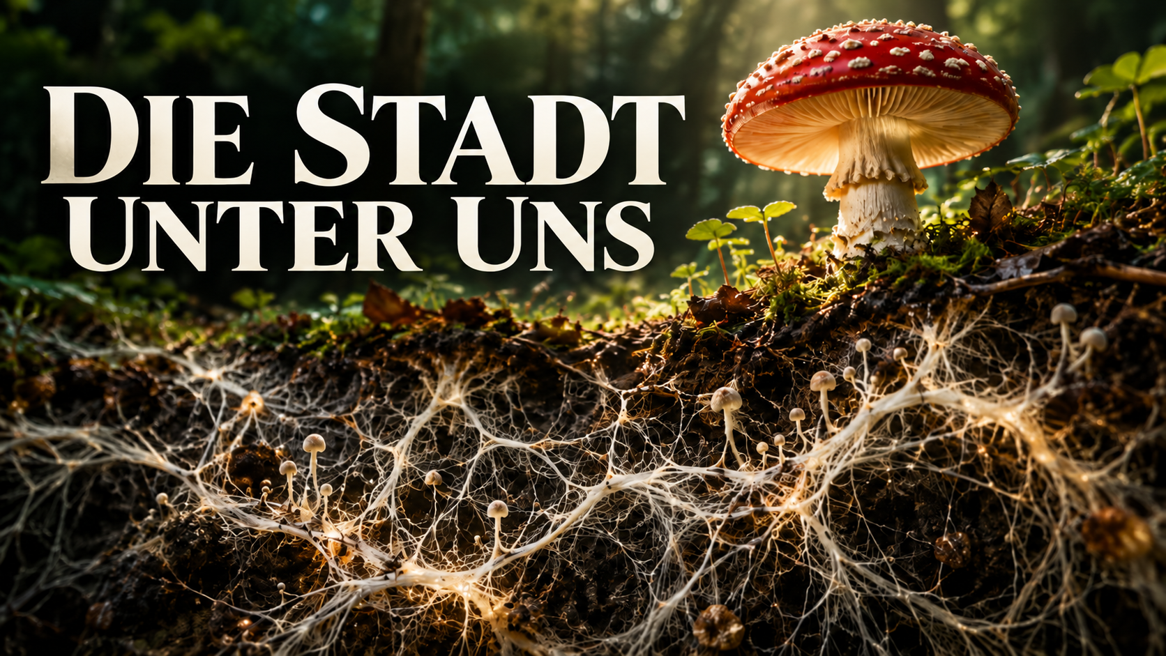 Das Leben unter dem Waldboden
