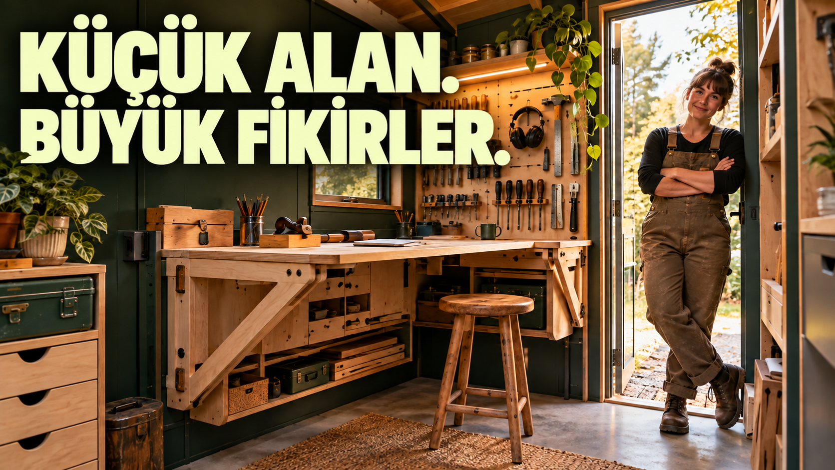 Küçük bir atölyede büyük fikirler