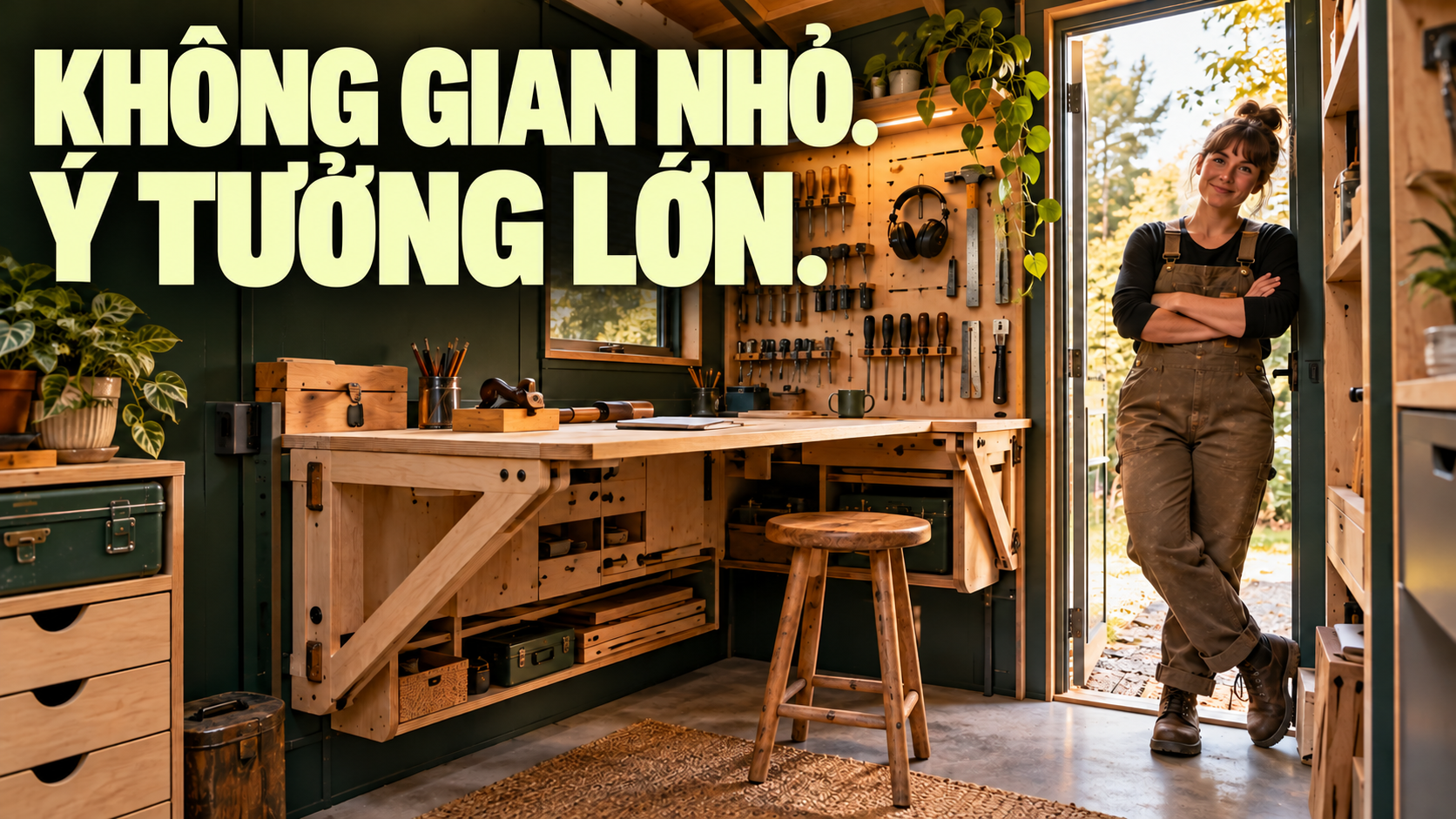 Ý tưởng lớn cho xưởng nhỏ