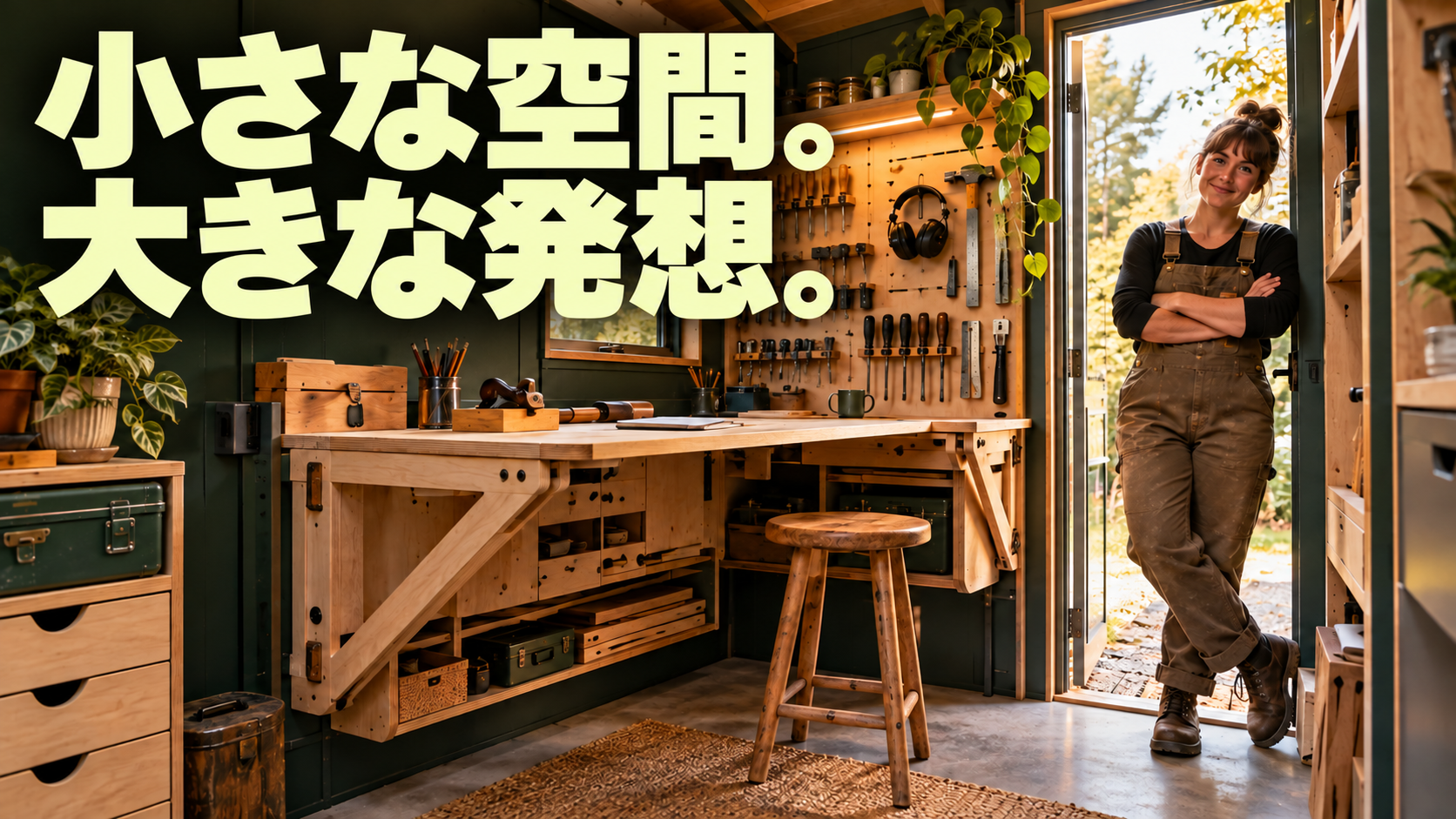 小さな工房、大きな発想