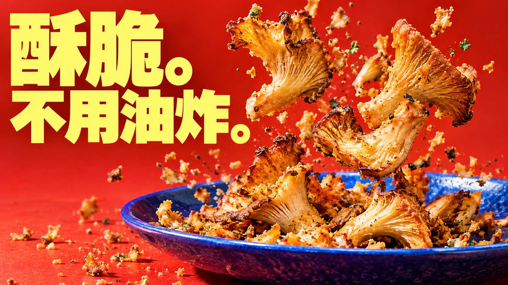 酥脆蘑菇的另一種做法