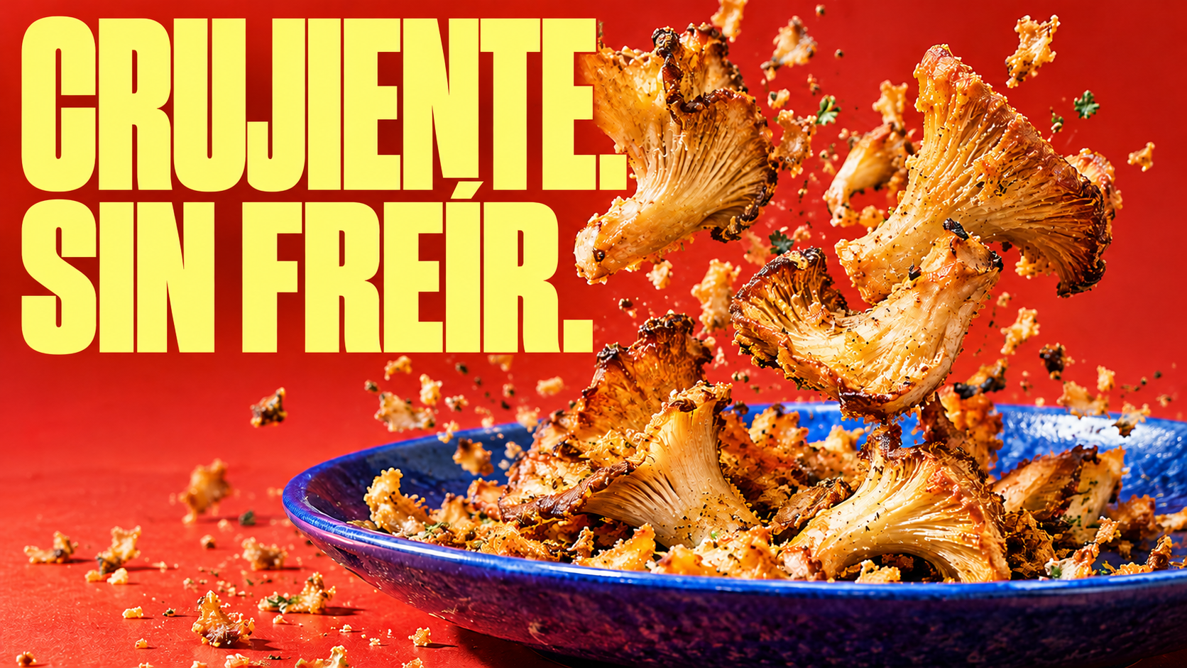 Hongos crujientes de otra manera