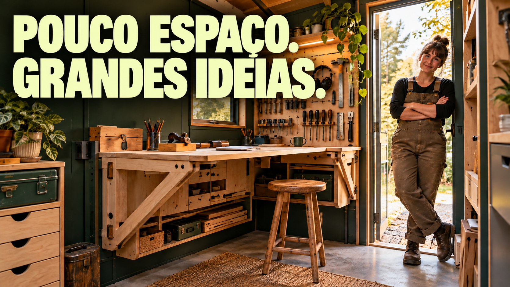 Grandes ideias para uma oficina pequena