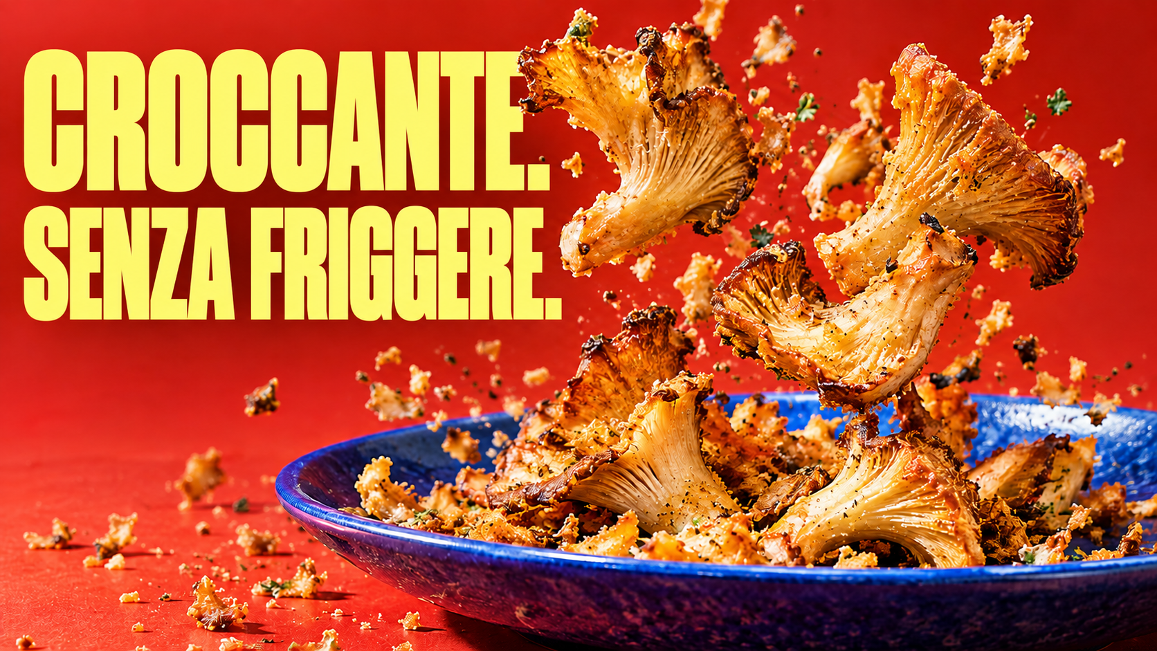 Funghi croccanti in un altro modo