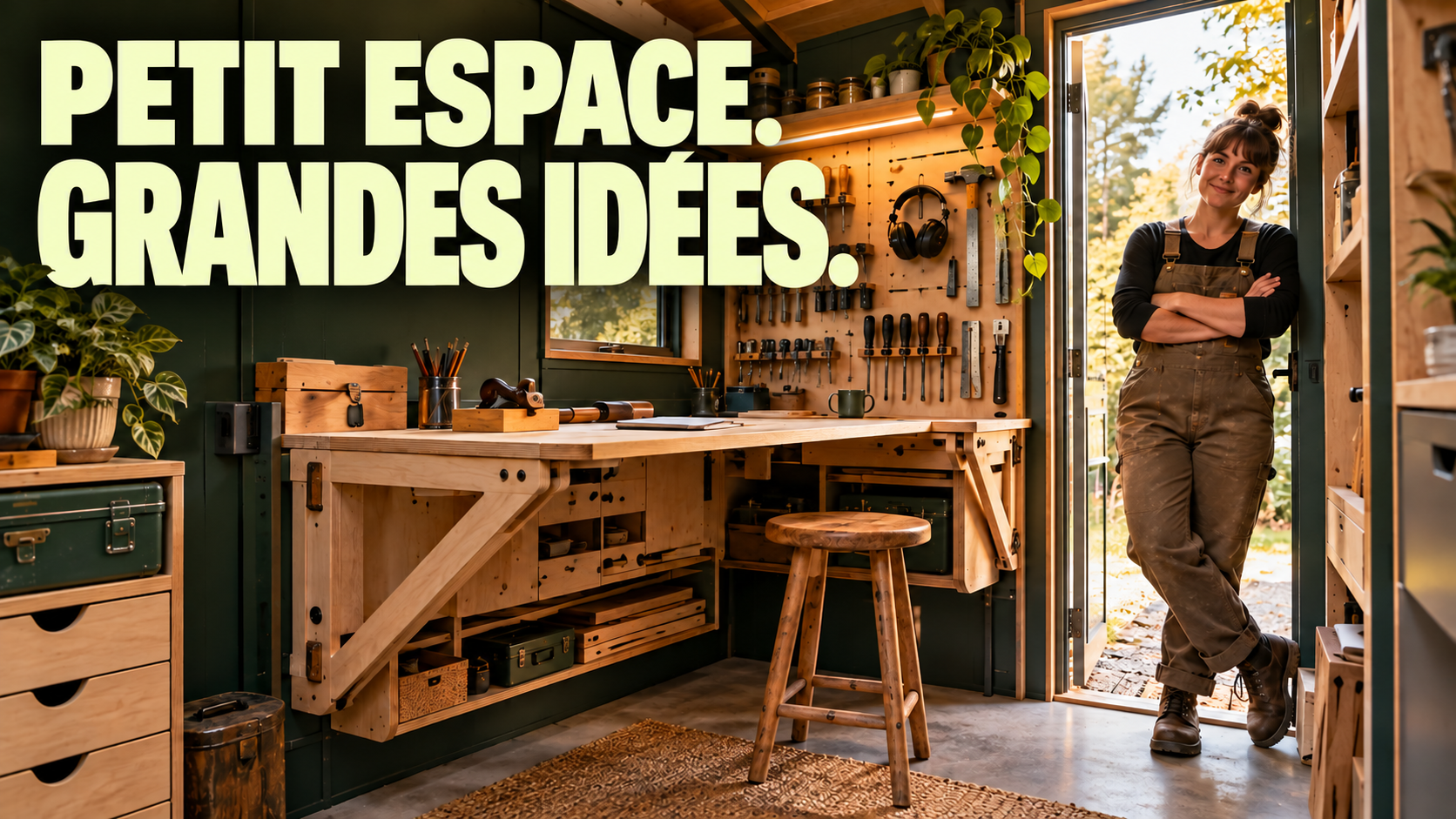 De grandes idées pour un petit atelier