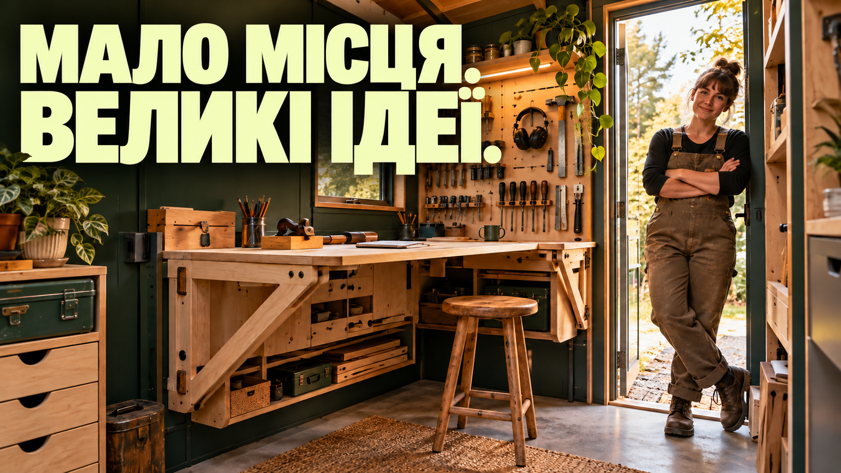 Великі ідеї для маленької майстерні