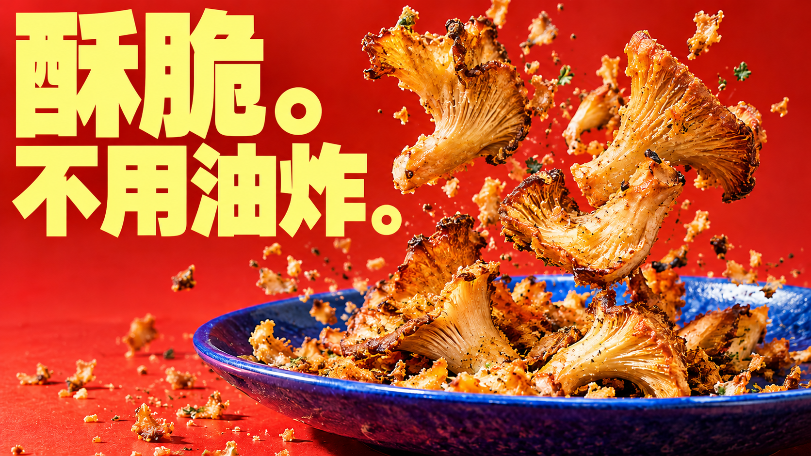 酥脆蘑菇的另一种做法