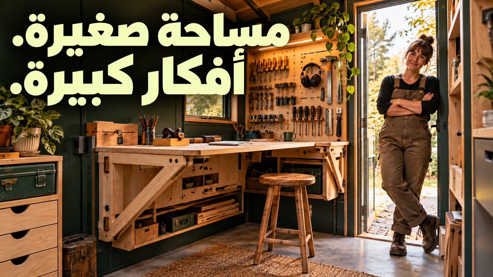 أفكار كبيرة لورشة صغيرة