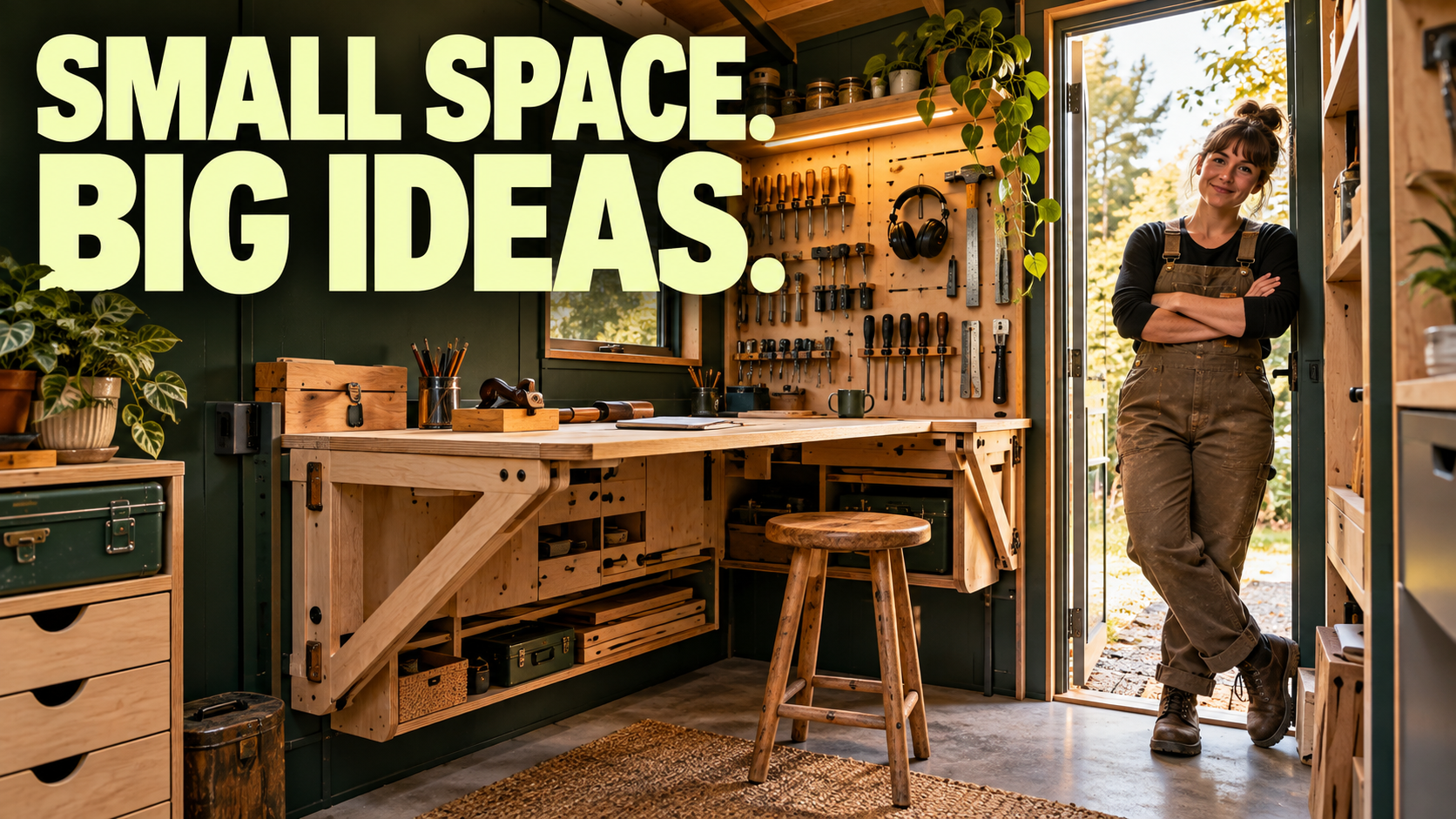Big ideas for a tiny workshop
