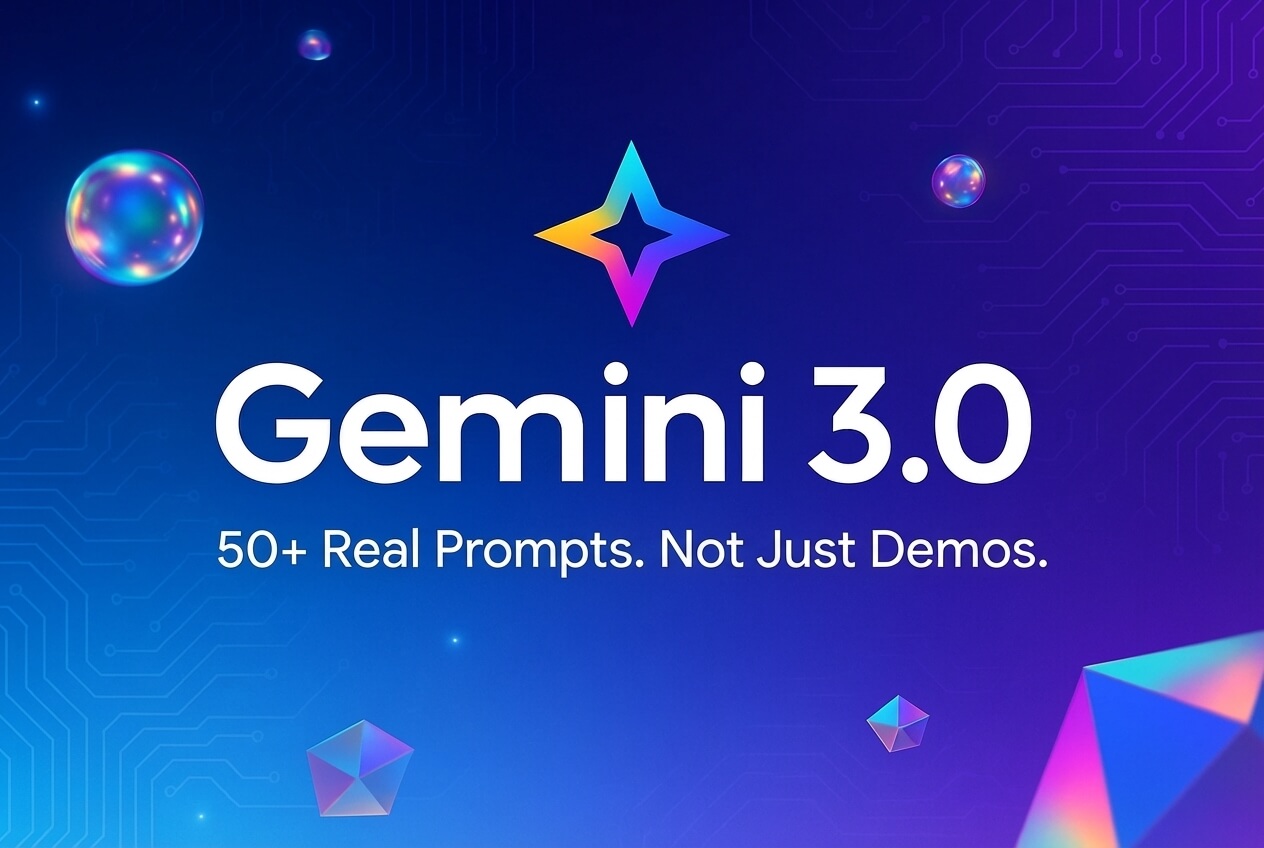 Gemini 3 prompts